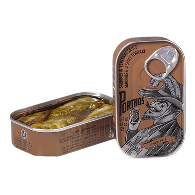 Porthos Vintage Sardines TERIYAKI sauce - 125g