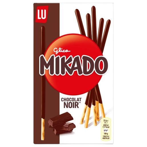 Dunkle Mikado-Schokolade – 75 g