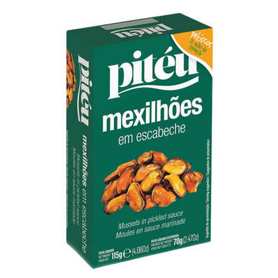 Mexilhões em Escabeche - 115g