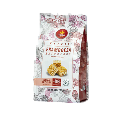 Wafers Framboesa - 125g