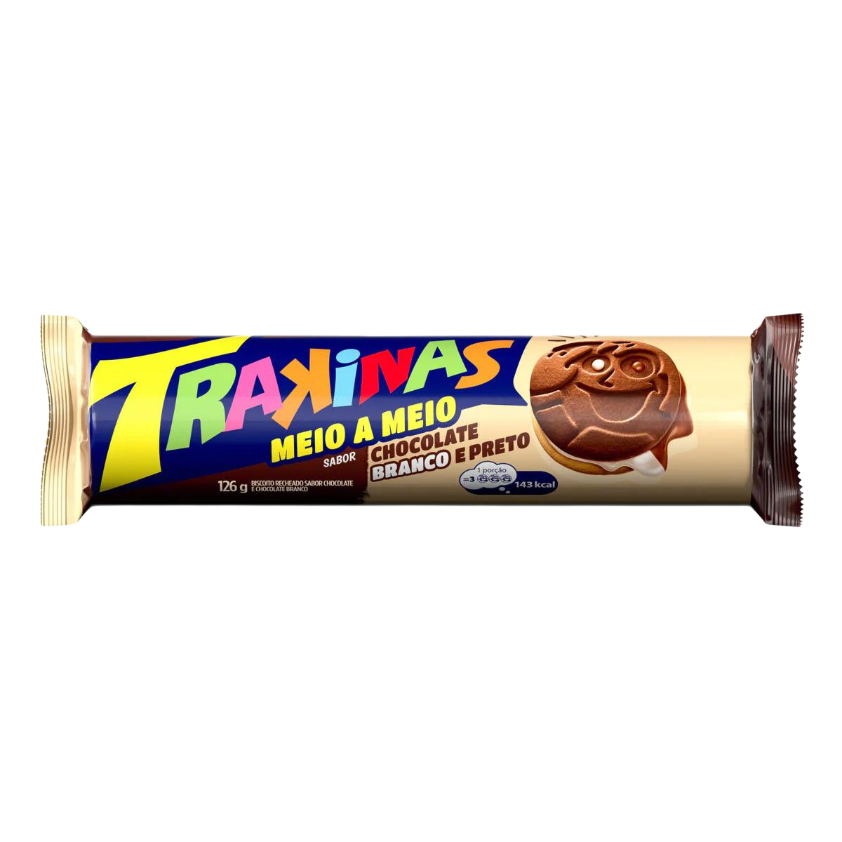 Trakinas Half and Half Biscuit - 126g