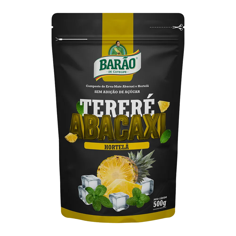 Erva Mate Tereré c/ Abacaxi e Hortelã - 500g