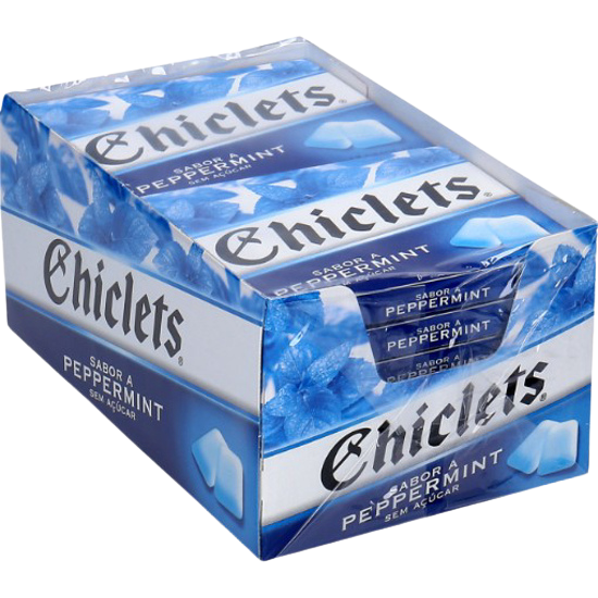 Chicletes de Hortelã sem Açúcar
