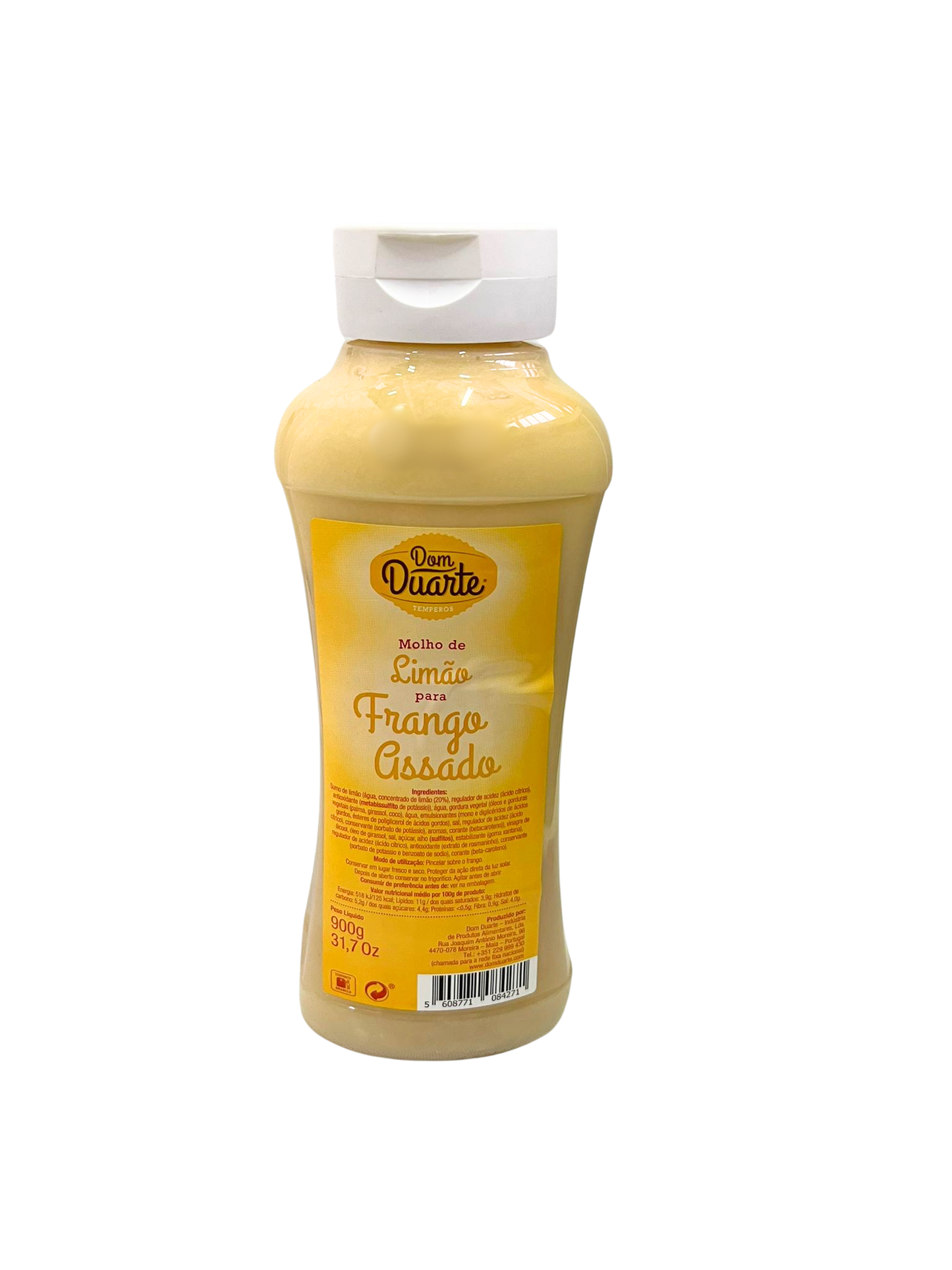 Dom Duarte Molho de Limão para Frango (PET) 900G