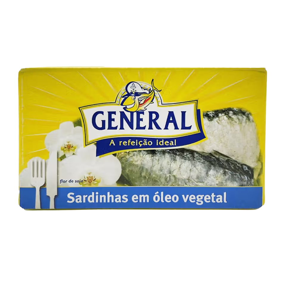 Sardinen in Pflanzenöl - 120g