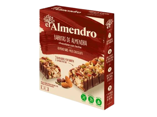 El Almendro Barra Amêndoas Chocolate Preto 70% 100G