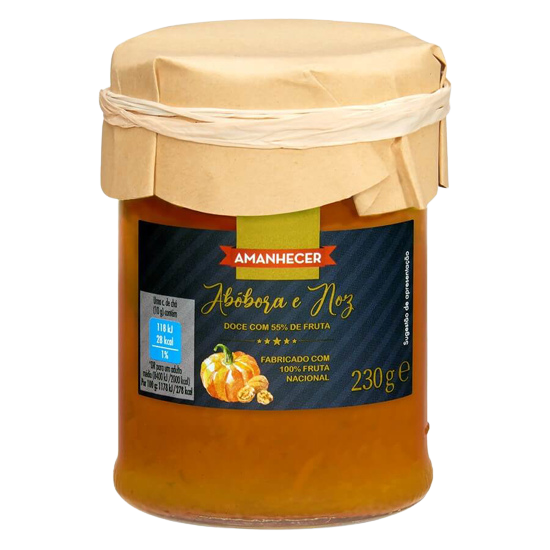Kürbismarmelade mit Walnuss - 230g
