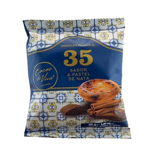 Chocolates with Pastel de Nata Liquor - 40g