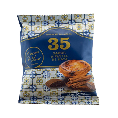 Chocolates with Pastel de Nata Liquor - 40g