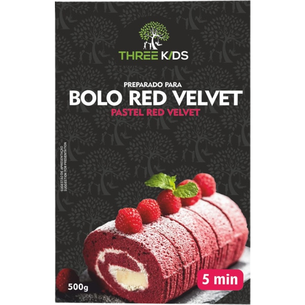 Mistura para bolo Red Velvet - 500g