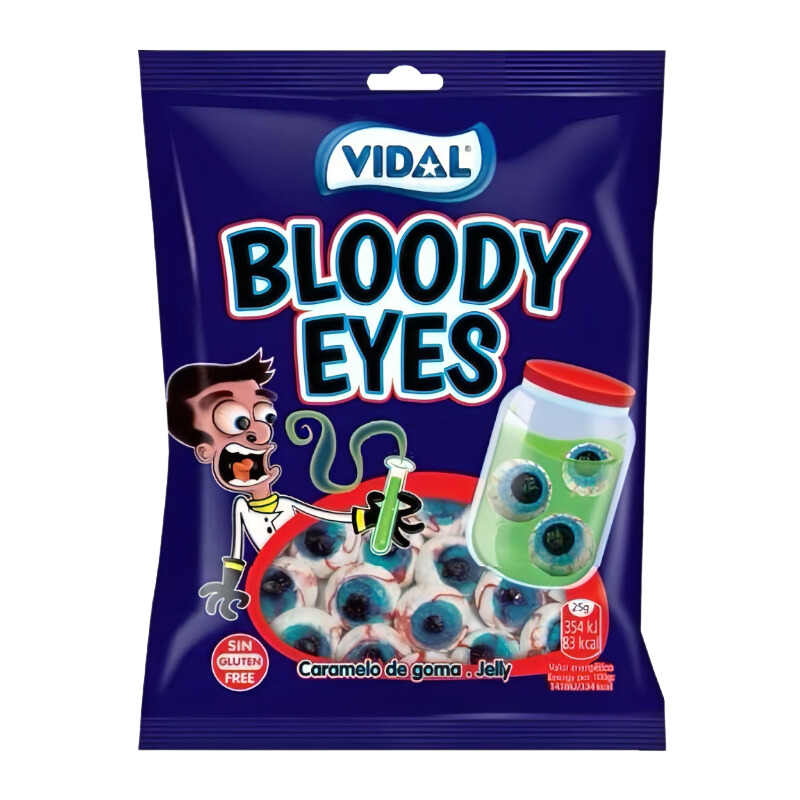 Gomas Sortidas Bloody Eyes - 90g