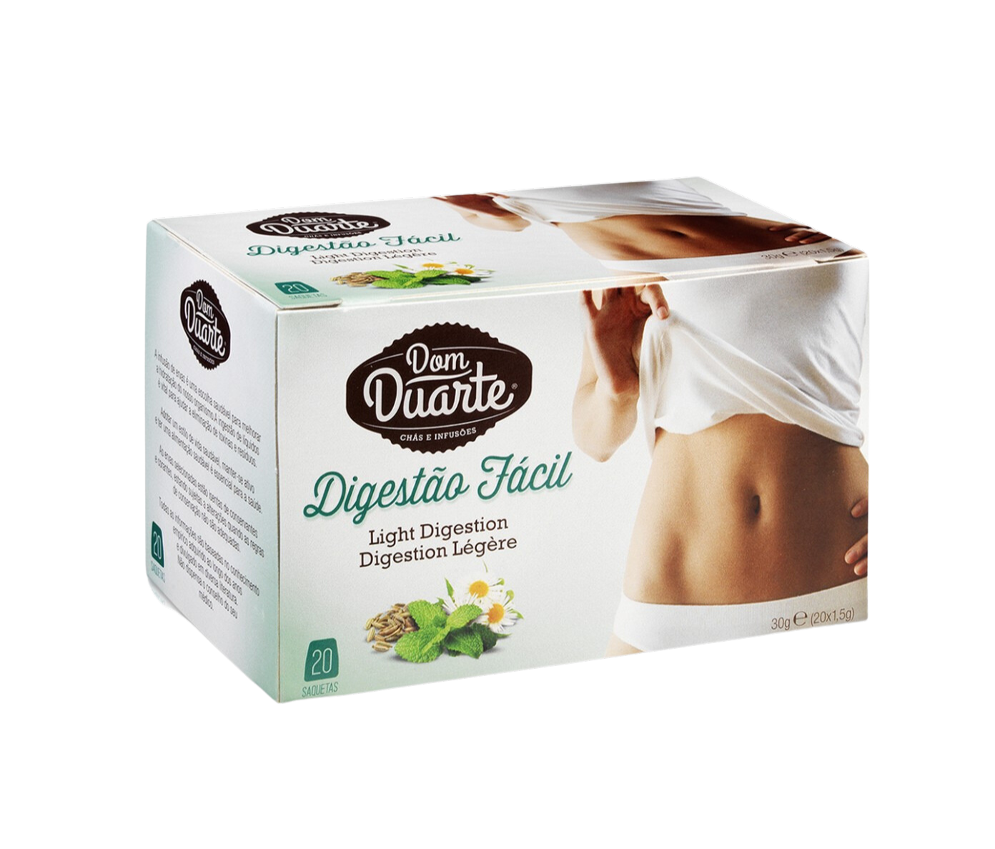Chá Digestão Fácil 20 Saquetas - 30g