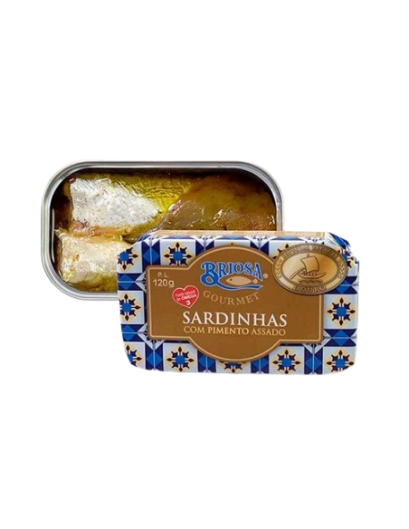 Sardinen mit gerösteten Paprika Douro-Region - 120g