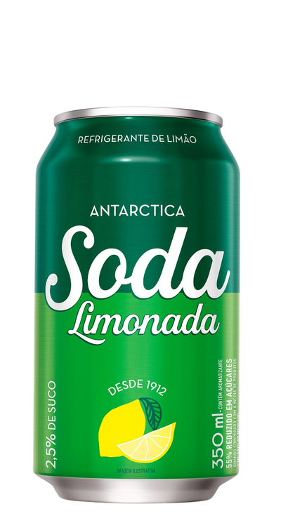 Soda Refrigerante Limonada - 350ml