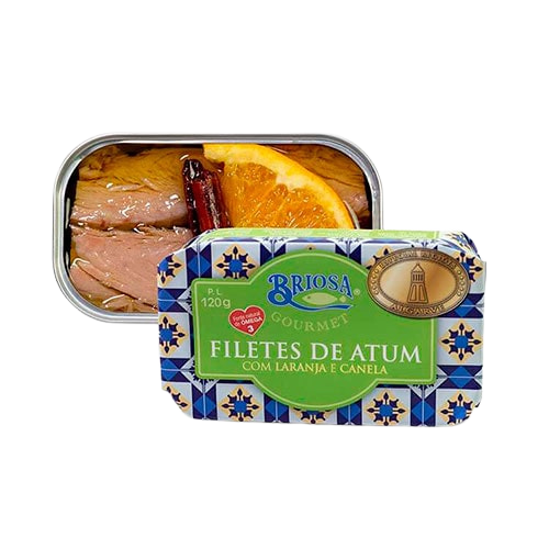 Filetes de Atum com Laranja e Canela Região Algarve - 120g