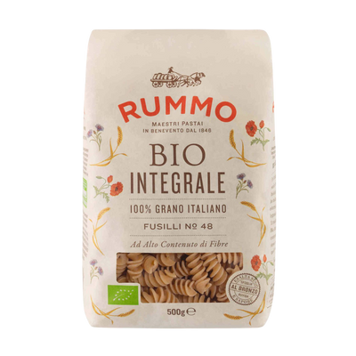 Pasta Fusilli Bio Integral - 500g