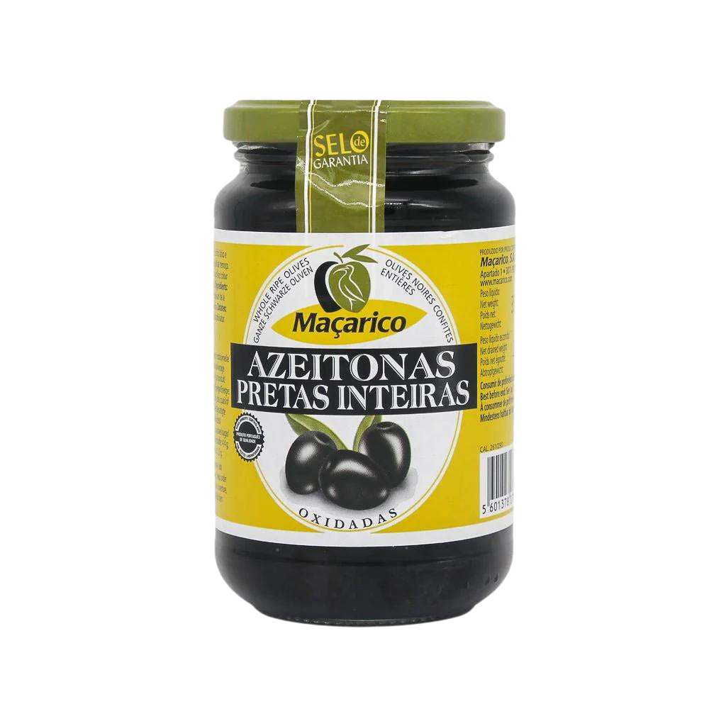 Ganze schwarze Oliven – 210 g