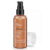 Bottle of 'be beauty' body glow product on a white background