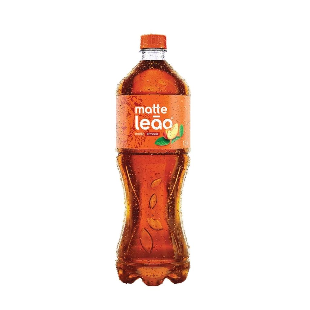 Chá Pronto Matte Leão de Pêssego - 1.5L
