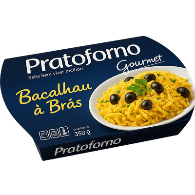 Codfish with Potatoes "Bacalhau à Brás" - 250g