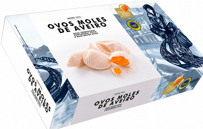 Traditional Portuguese Egg Yolk Sweets "Ovos Moles de Aveiro" IGP (Frozen) - 250g