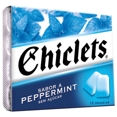 Chicletes de Hortelã sem Açúcar