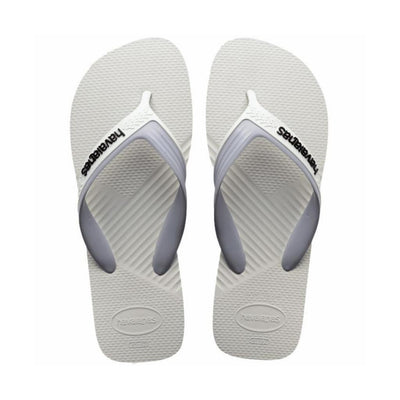 Havaianas Dual Flip Flops - White/Grey