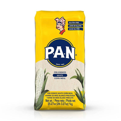 Farinha de Milho Branca Pré-Cozida - 1kg