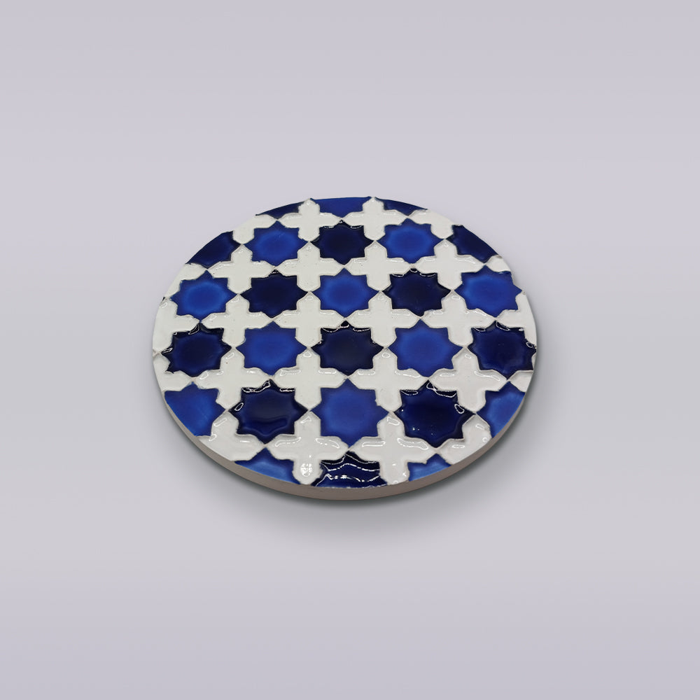 Porta-copos Heritage Blue Star Mosaic