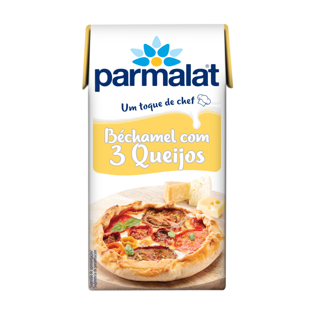 Molho Béchamel com 3 Queijos - 500ml