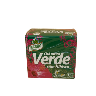 Grüner Tee mit Hibiskus