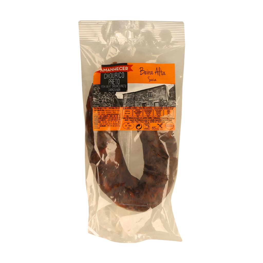 Schwarze Chouriço-Wurst Beira Alta Seia - 290g