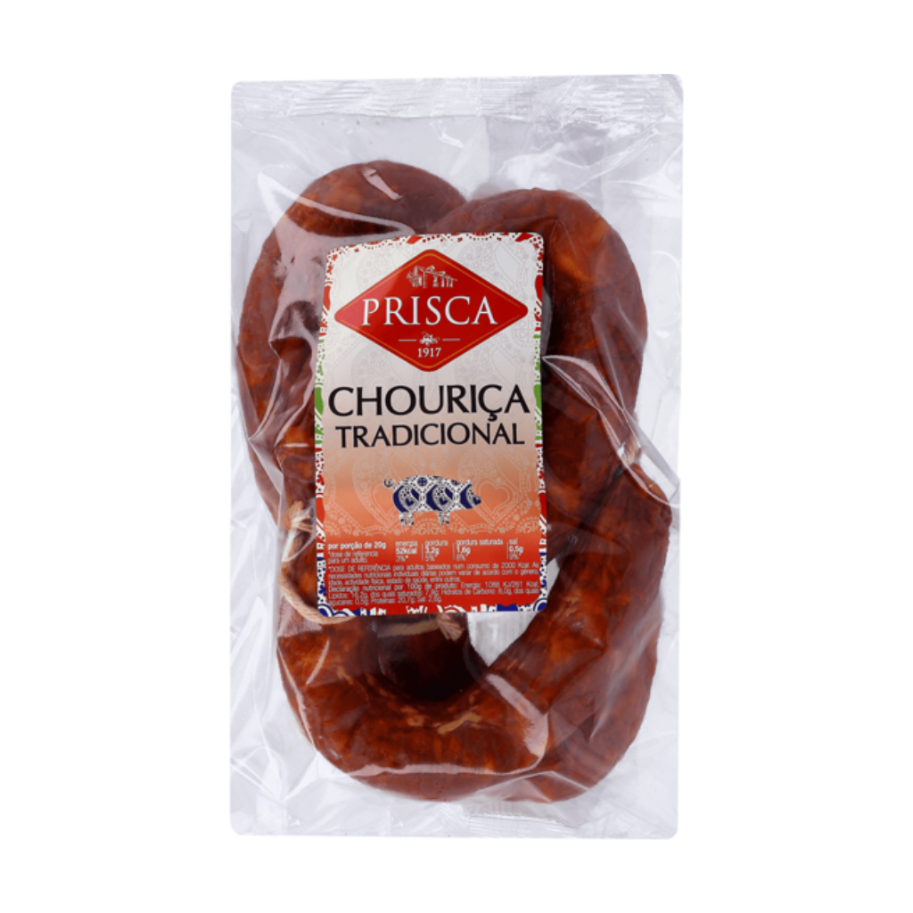 Traditional Chouriço Pork Sausage - 720g