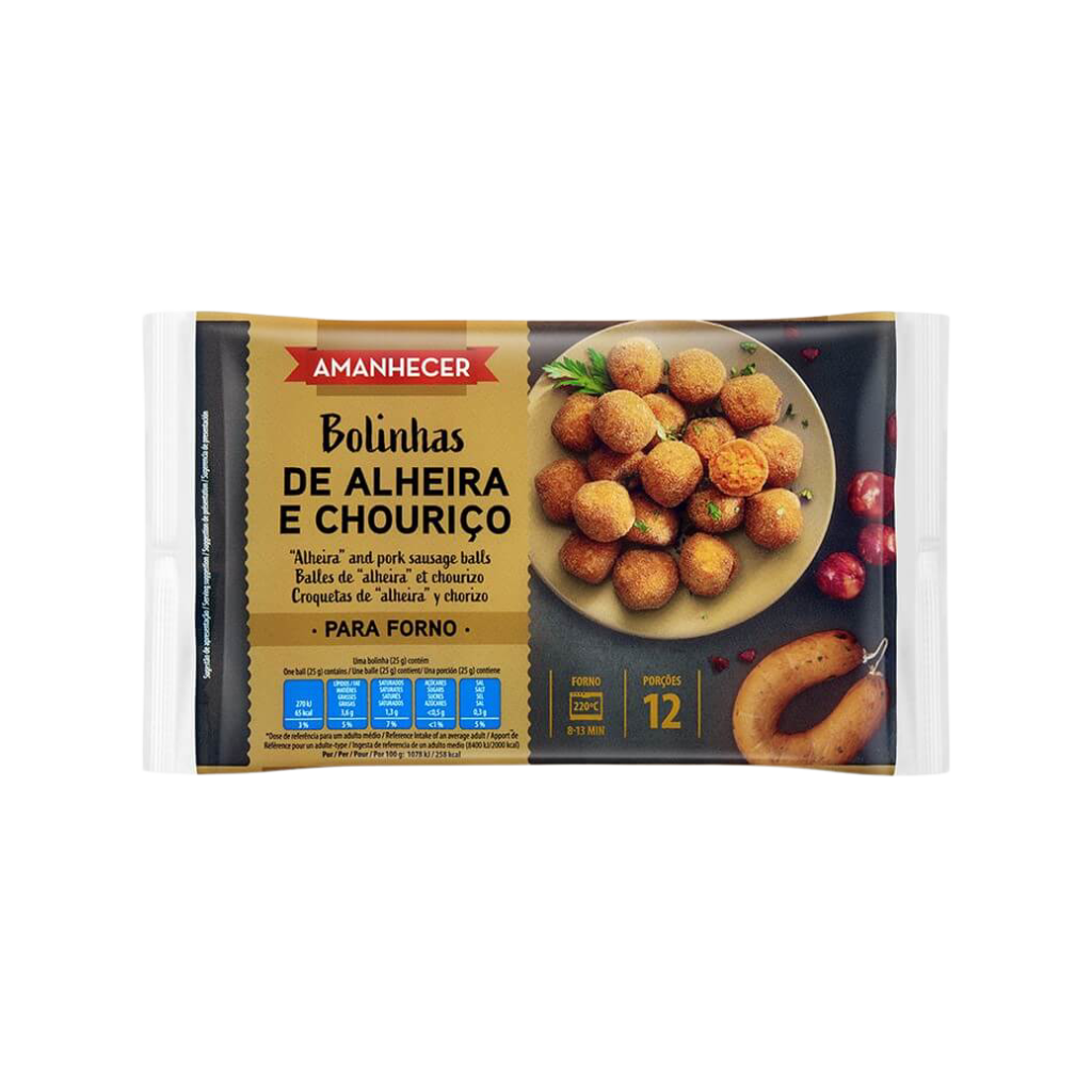 Alheira Chouriço Croquette Balls 12 pcs. – 300g