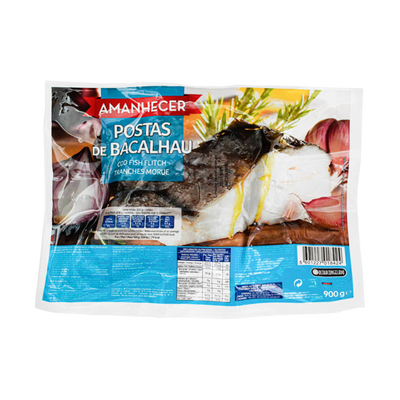 Desalted Frozen Cod Loins – 900g