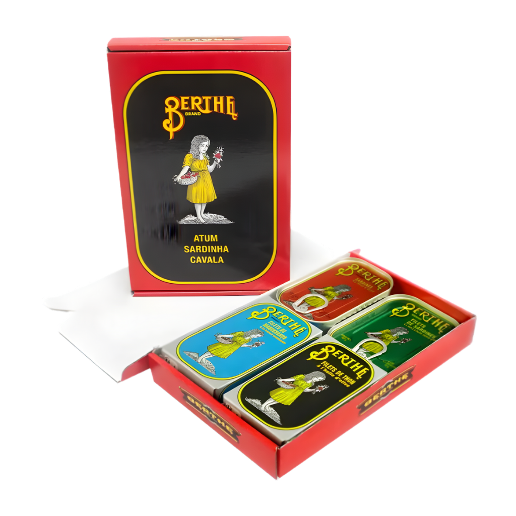 Berthe Mixbox – Thunfisch, Sardinen & Makrele – 800 g