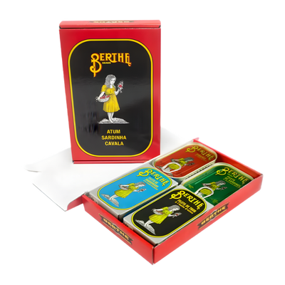 Berthe Mixbox – Thunfisch, Sardinen & Makrele – 800 g