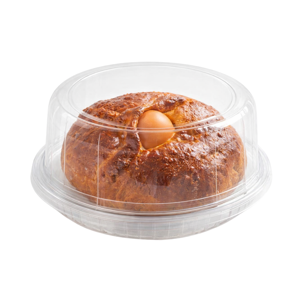Portugiesisches Osterbrot mit gekochtem Ei (Folares Simples com Ovo) - 500g