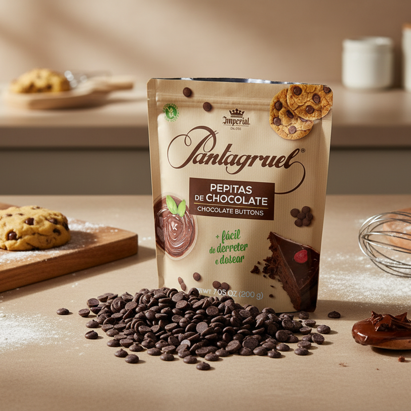 Pantagruel Schokoladenstücke 43% – 200g