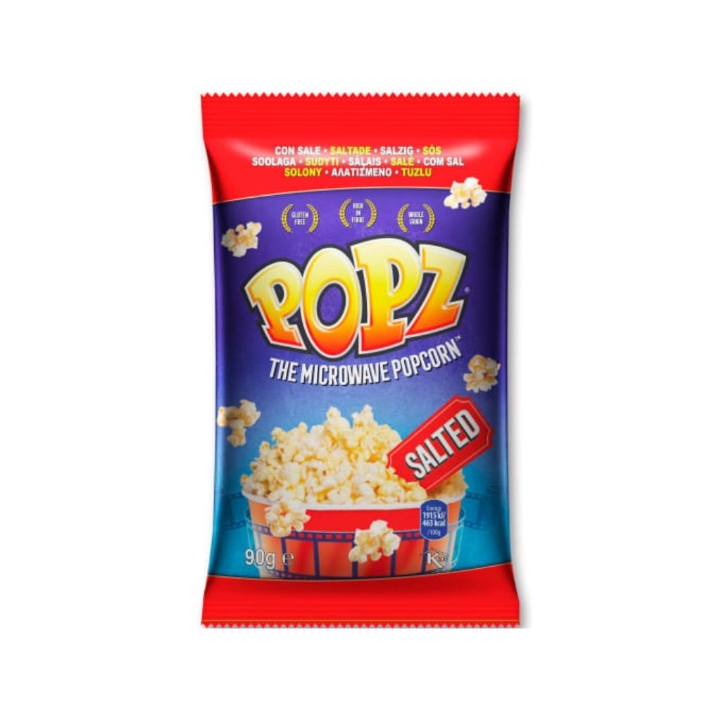 Herzhaftes Mikrowellen-Popcorn – 90 g