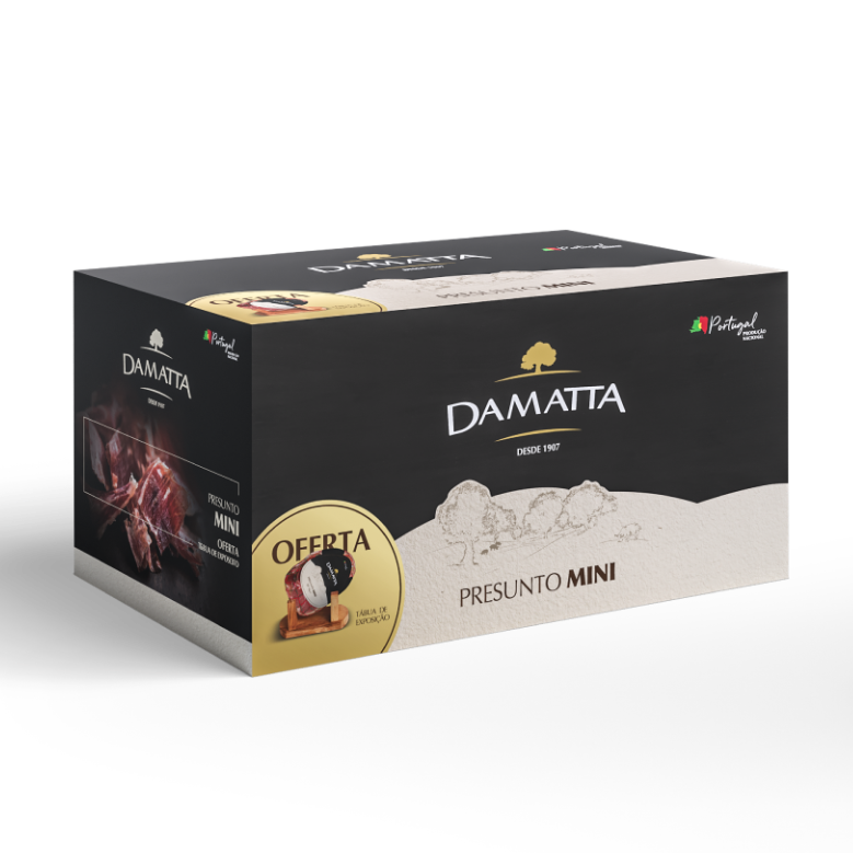 Damatta Presunto Mini packaging on a white background