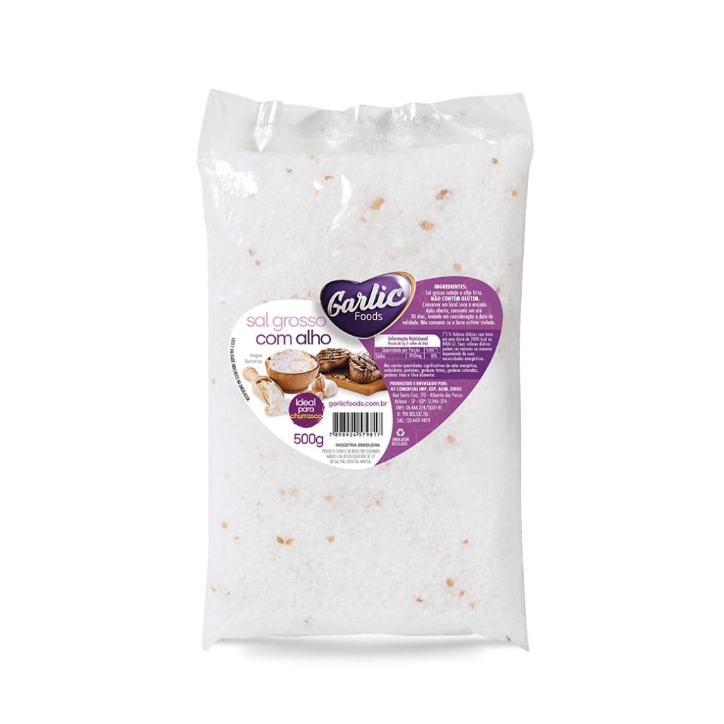 Sal Grosso com Alho - 500g