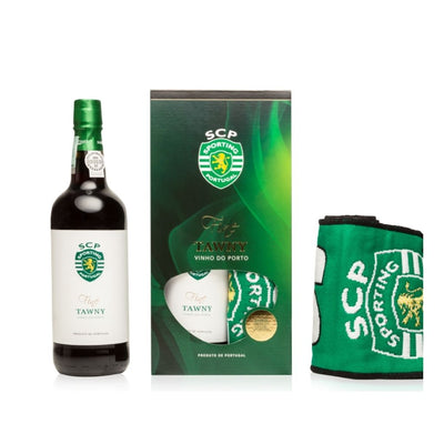Vinho do Porto Tawny + Cachecol Sporting - 750ml