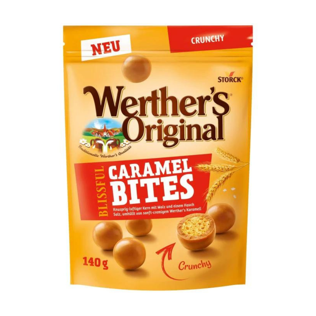 Blissful Caramel Bites Crunchy – 140 g