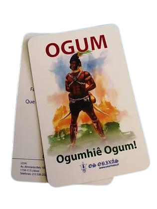 Prayer Card Ogum