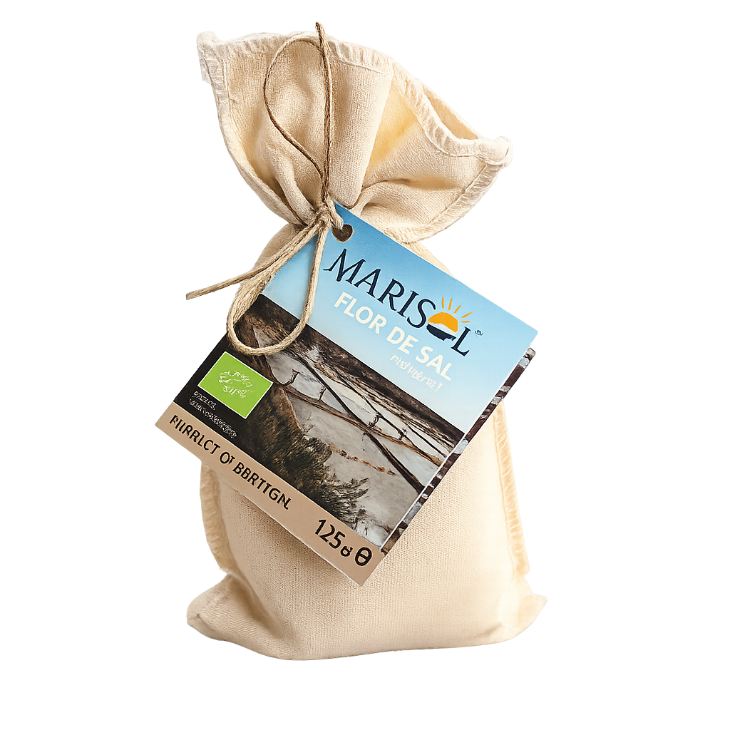 Handgeschöpftes Bio Fleur de Sel Meersalz – 125g