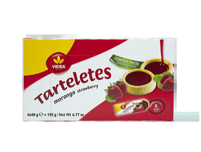 Tarteletes Morango - 192g