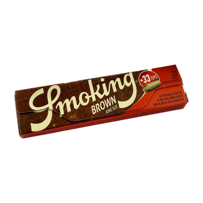 Smoking Papers King Size Braun + Tips