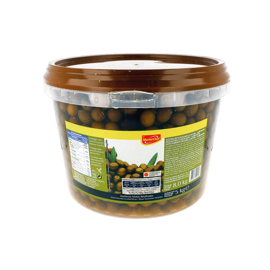 Azeitonas Mistas Retalhadas - 5kg