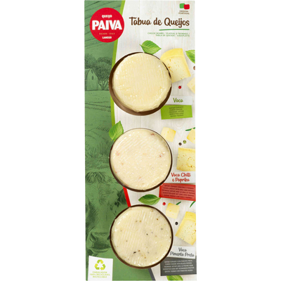 Cork Board with Spices with 3 Cheeses - 3 x 80g